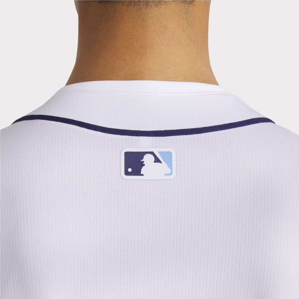 Men's Tampa Bay Rays Nike White Home Limited Jersey - 12