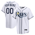 Men's Tampa Bay Rays Nike White Home Replica Custom Jersey