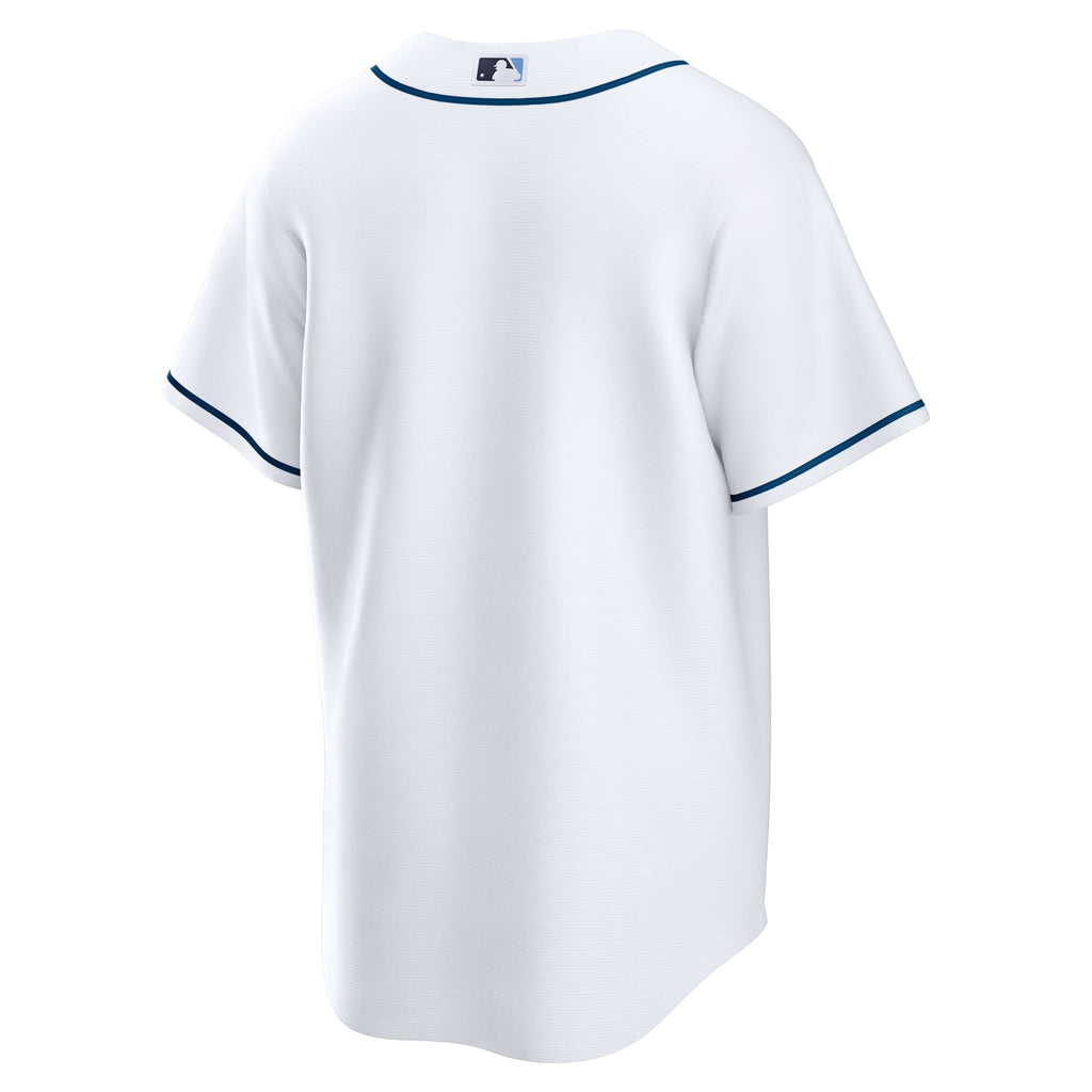 Men's Tampa Bay Rays Nike White Home Replica Jersey - 4