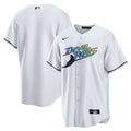 Men's Tampa Bay Rays Nike White Home Replica Team Jersey