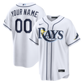 Men's Tampa Bay Rays Nike White Home Stadium Custom Jersey