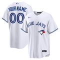Men's Toronto Blue Jays Nike White Home Replica Custom Jersey