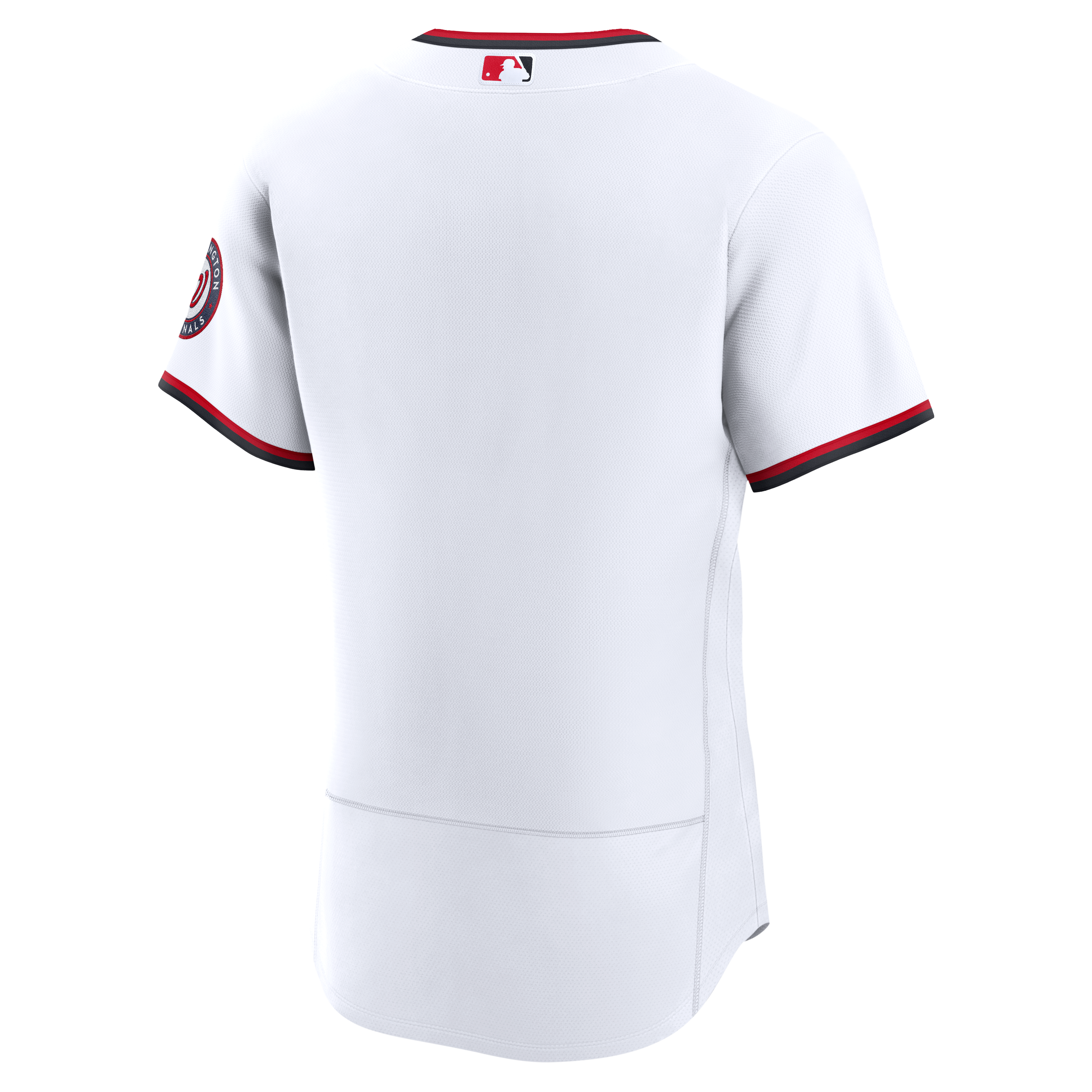 Men's Washington Nationals Nike White Home Authentic Jersey - 4