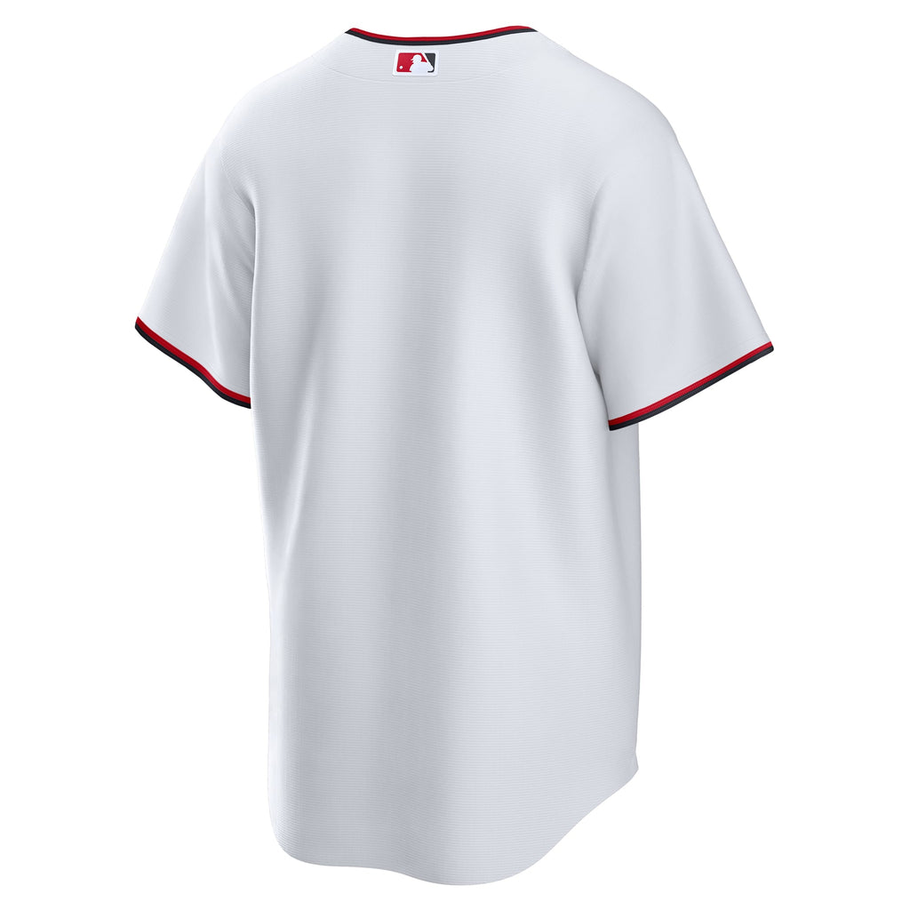 Men's Washington Nationals Nike White Home Replica Jersey - 4