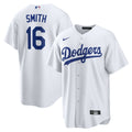 Men's Los Angeles Dodgers Will Smith Nike White Home Replica Jersey