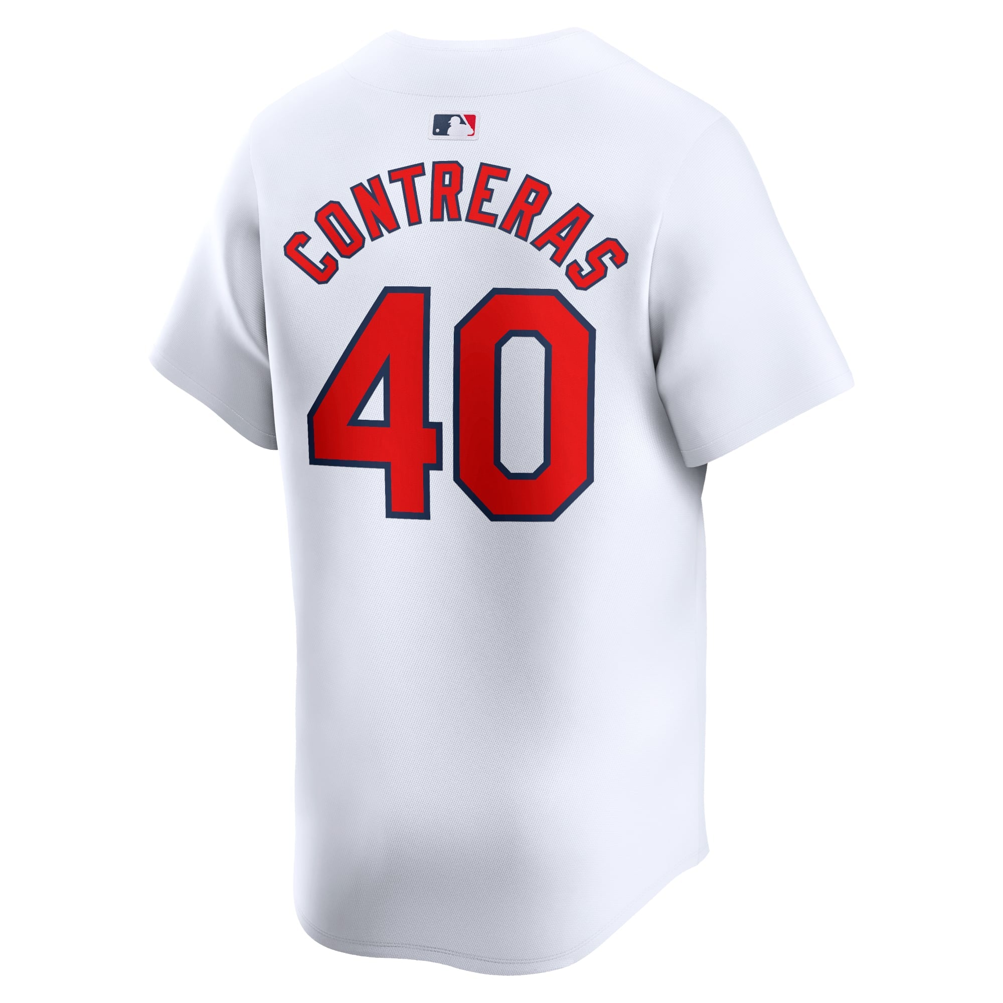 Men's St. Louis Cardinals Willson Contreras Nike White Home Limited Player Jersey - 4