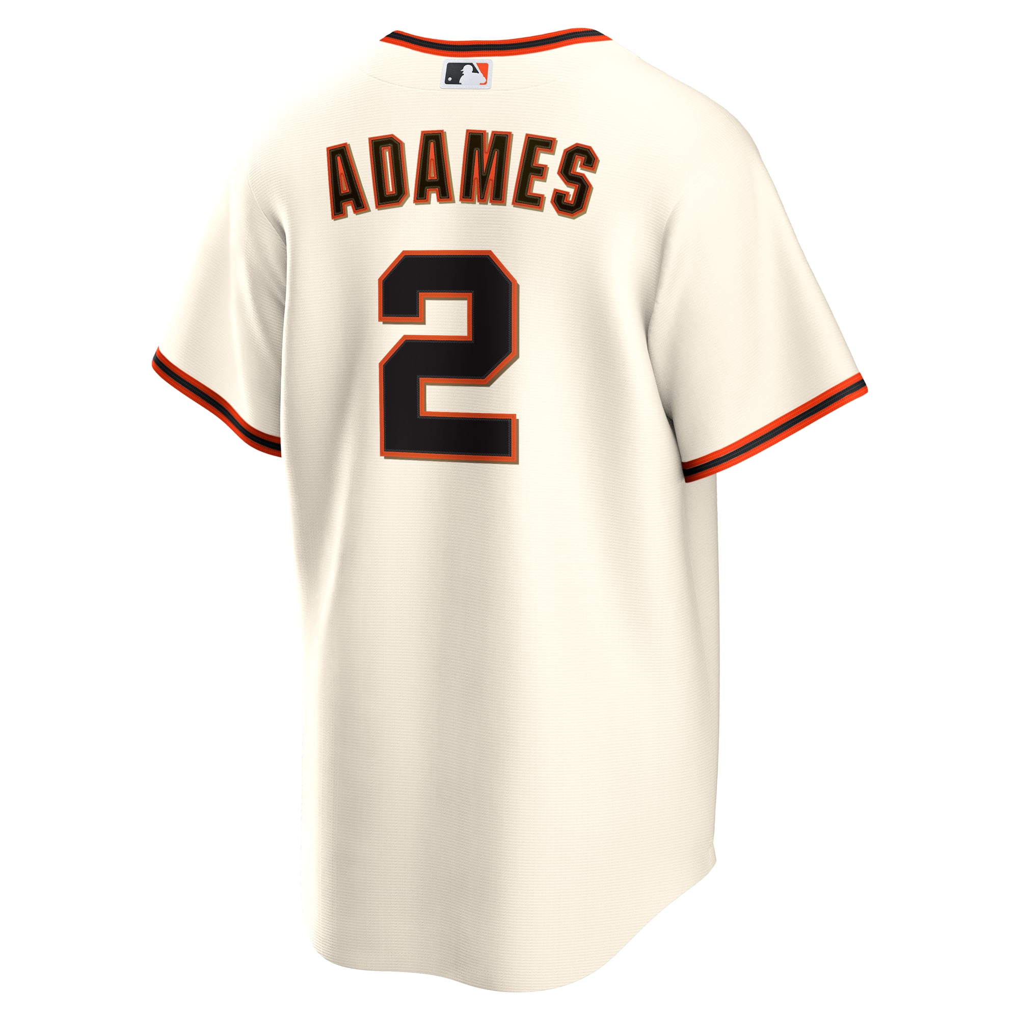Men's San Francisco Giants Willy Adames Nike Cream Home Replica Jersey - 4