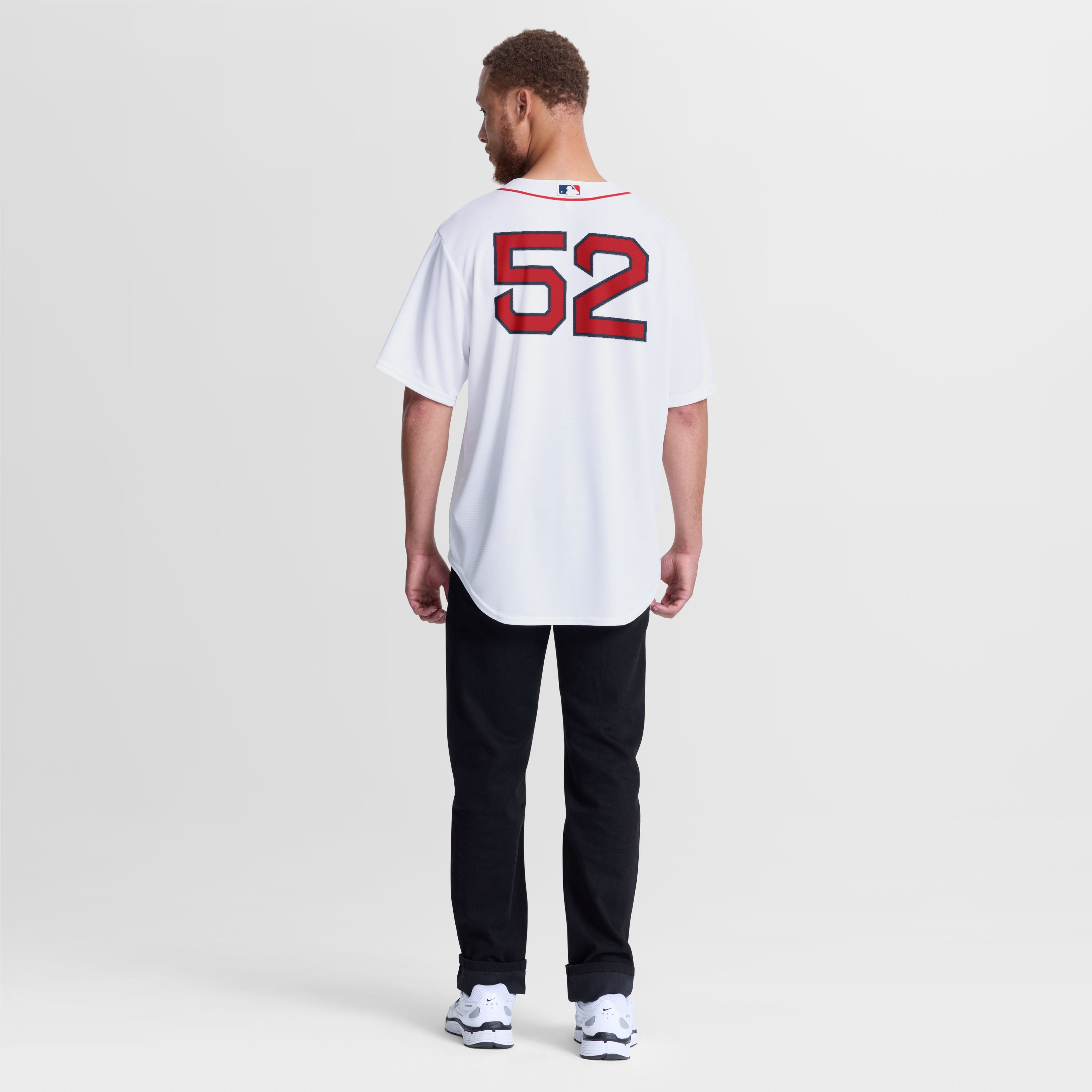 Men's Boston Red Sox Wilyer Abreu Nike White Home Replica Jersey - 6