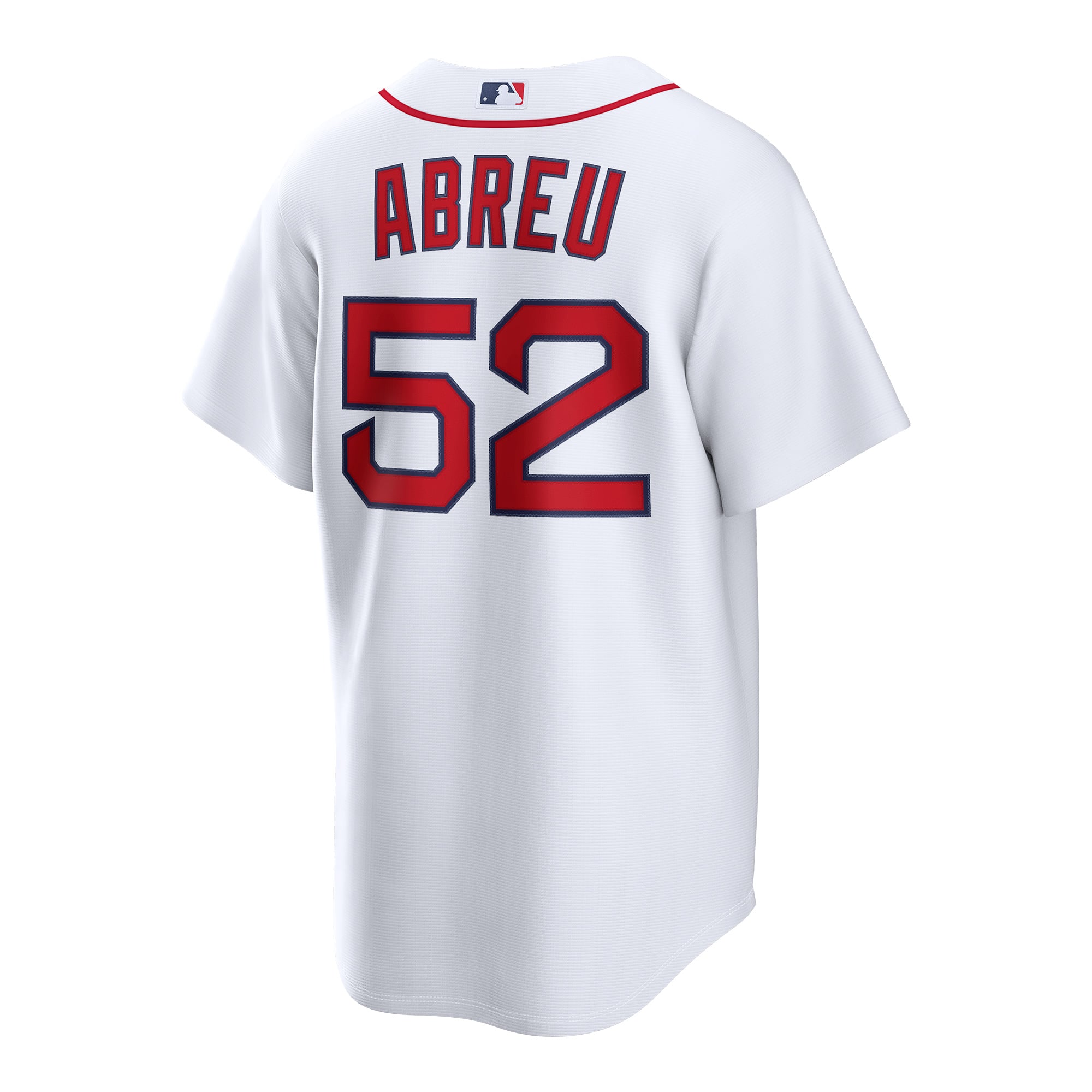 Men's Boston Red Sox Wilyer Abreu Nike White Home Replica Jersey - 4