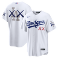Men's Los Angeles Dodgers Nike x KAWS White Stadium Jersey