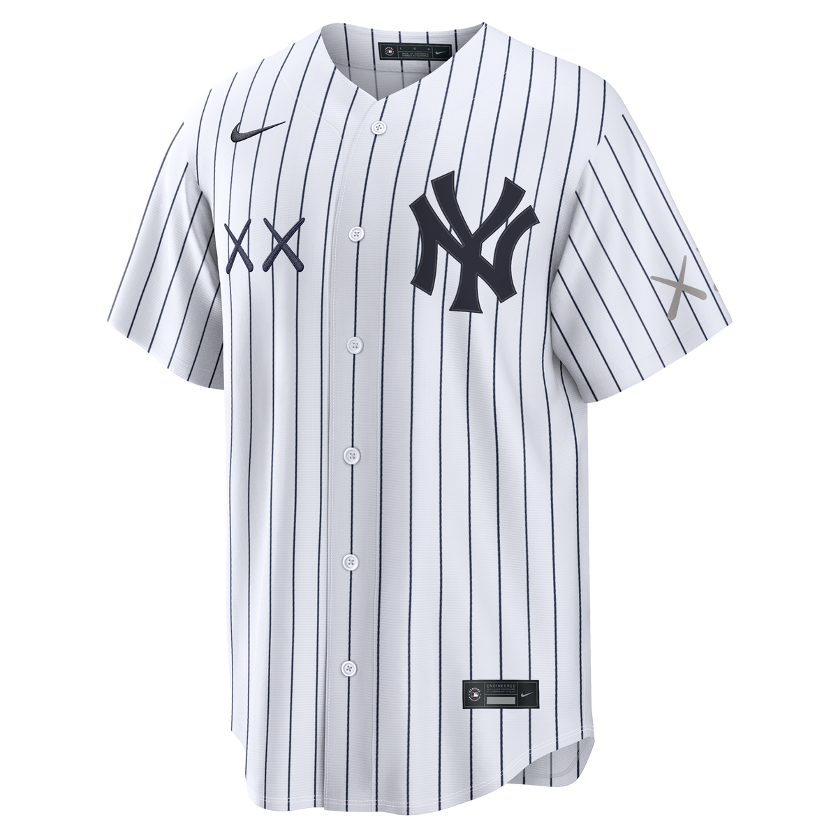 Men's New York Yankees Nike x KAWS White Stadium Jersey - 3