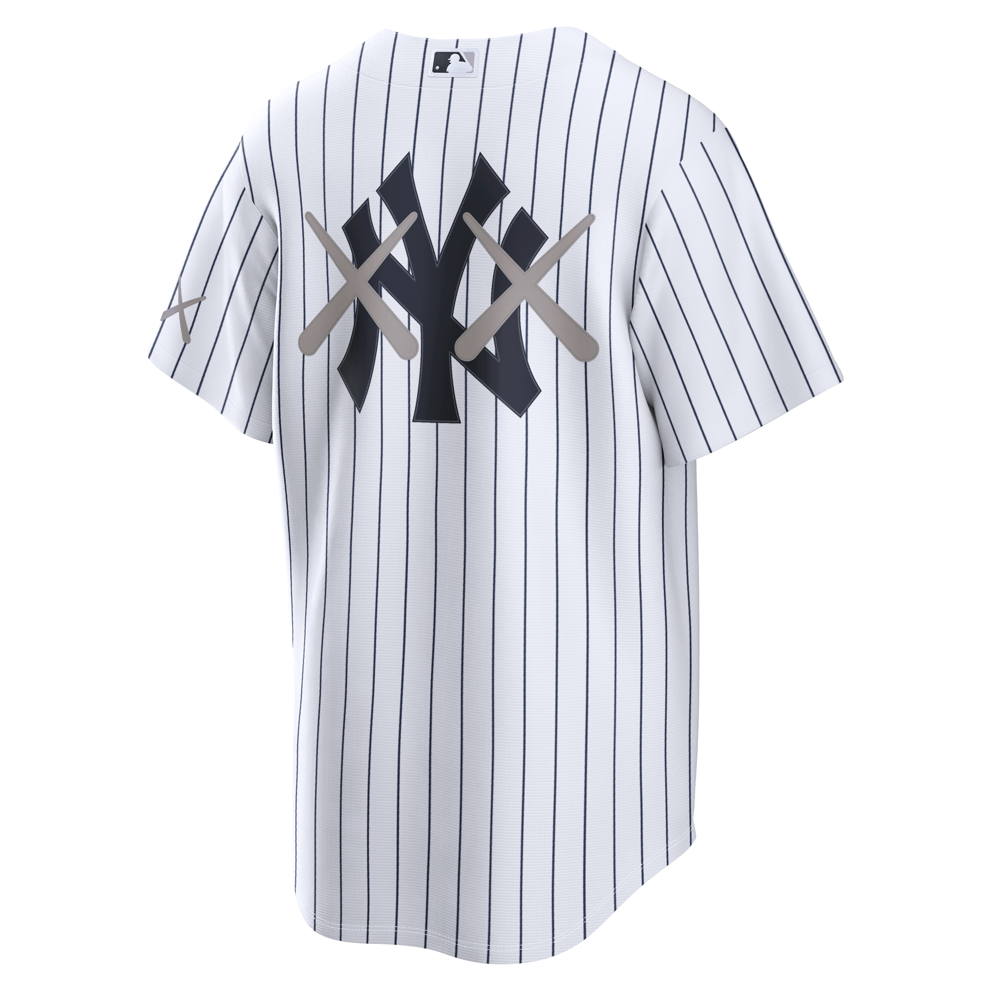 Men's New York Yankees Nike x KAWS White Stadium Jersey - 4
