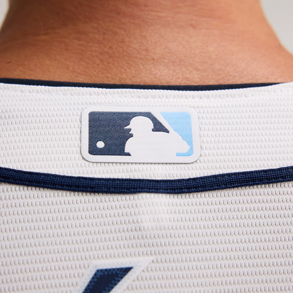 Men's Tampa Bay Rays Yandy Díaz Nike White Home Replica Jersey - 13