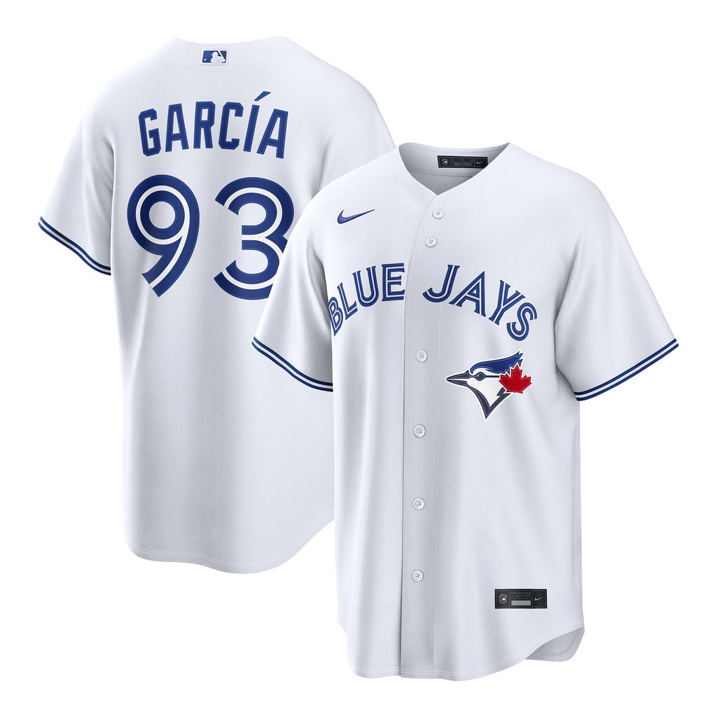 Men's Toronto Blue Jays Yimi García Nike White Home Replica Jersey