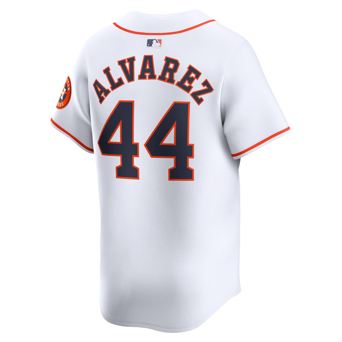Men's Houston Astros Yordan Alvarez Nike White Home Limited Player Jersey - 4