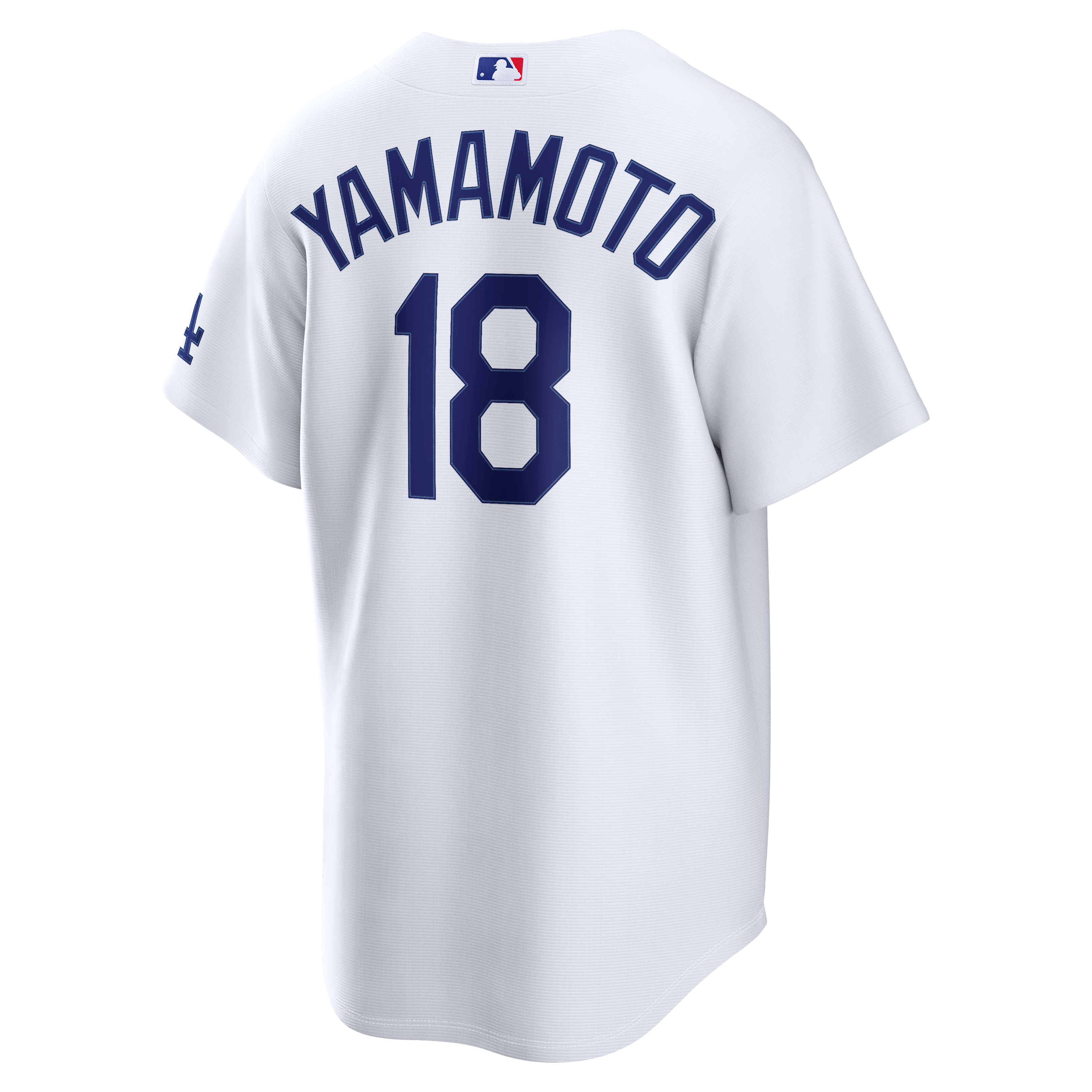 Men's Los Angeles Dodgers Yoshinobu Yamamoto Nike White Home Stadium Jersey - 4