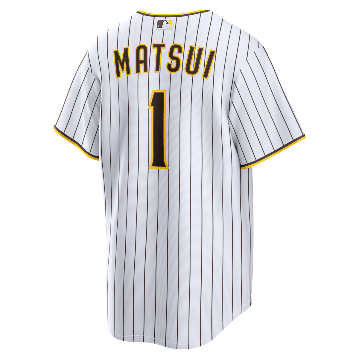 Men's San Diego Padres Yuki Matsui Nike White Home Replica Jersey - 4