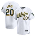 Men's Athletics Zack Gelof Nike White Home Limited Player Jersey