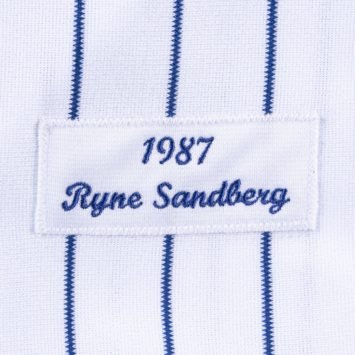 Men's Chicago Cubs Ryne Sandberg White Cooperstown Collection 1987 Authentic Player Jersey - 5