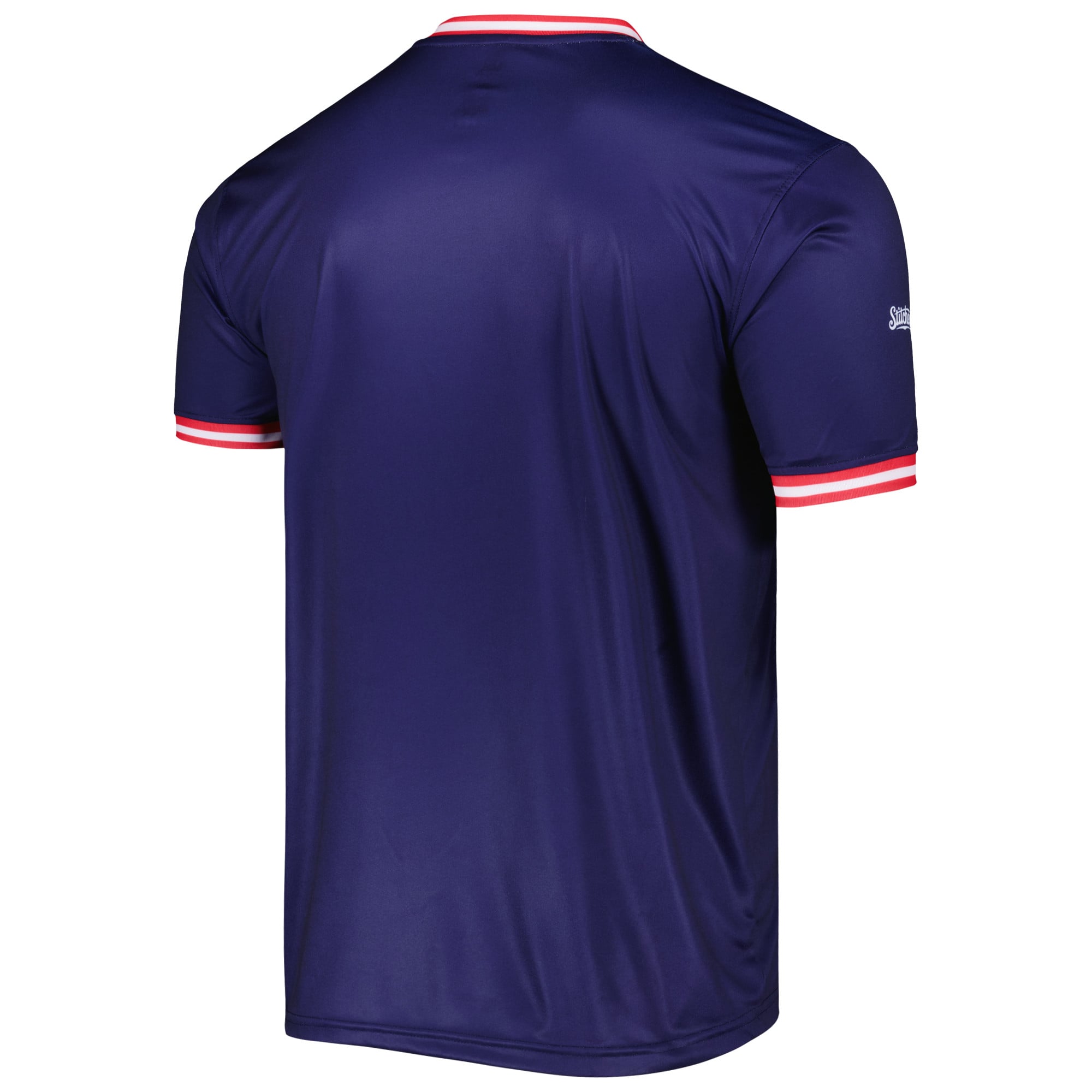 Men's California Angels Stitches Navy Cooperstown Collection Team Jersey - 4