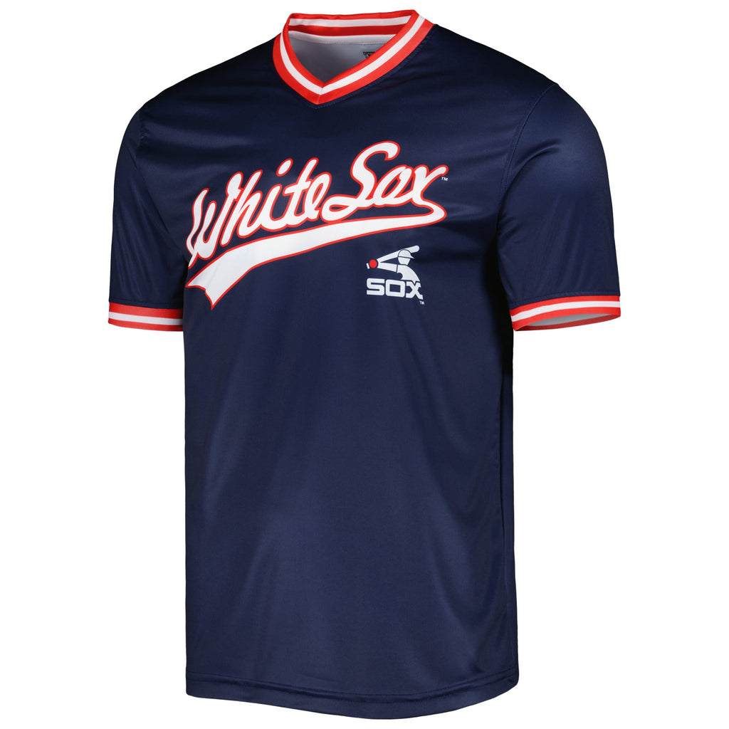 Men's Chicago White Sox Stitches Navy Cooperstown Collection Team Jersey - 3