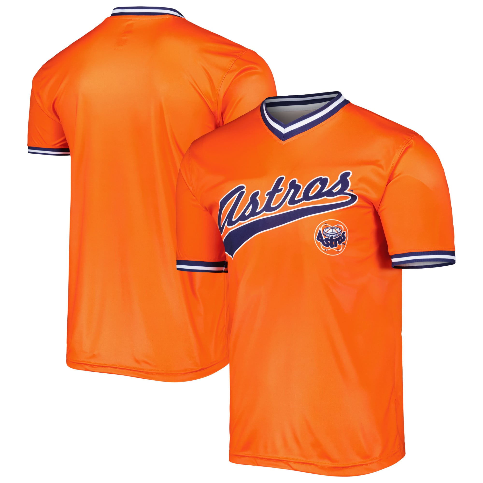Men's Houston Astros Stitches Orange Cooperstown Collection Team Jersey - 2