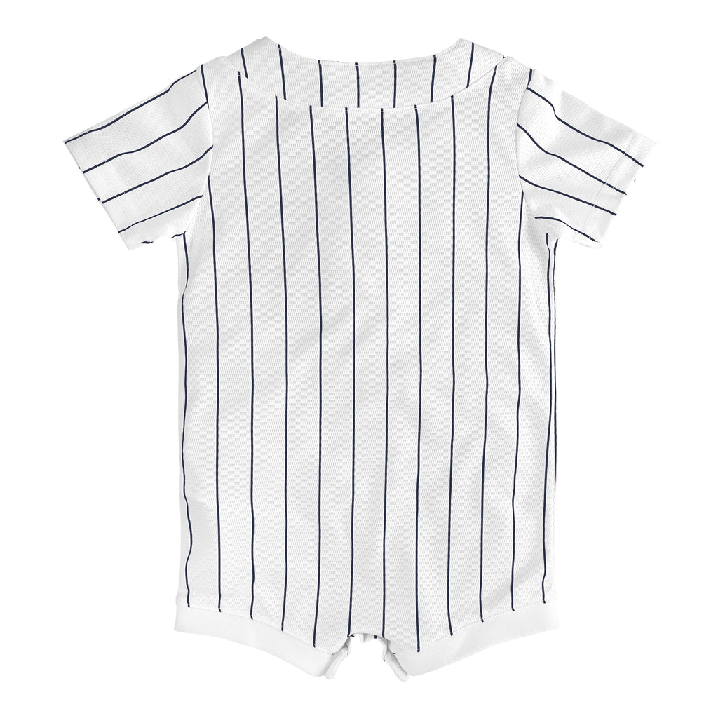 Newborn & Infant Milwaukee Brewers Nike White Alternate Replica Romper Jersey - 4