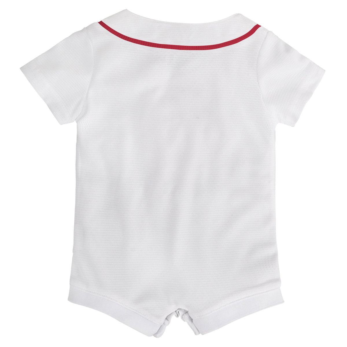 Newborn Boston Red Sox Nike White Home Replica Romper Jersey - 4
