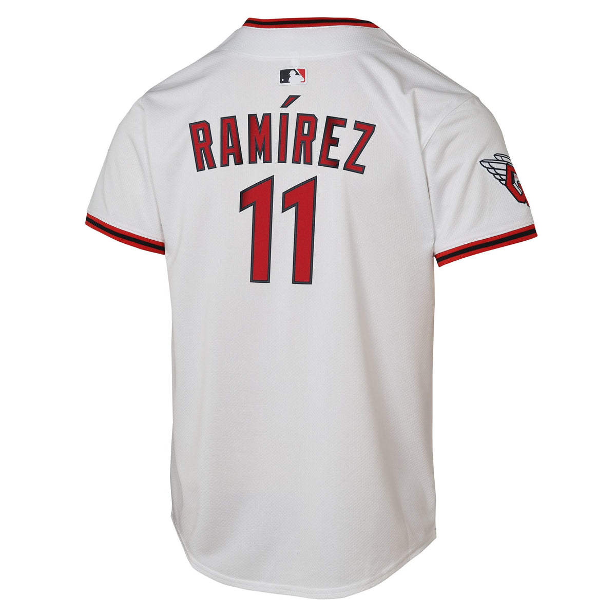 Youth Cleveland Guardians José Ramírez Nike White Home Limited Player Jersey - 4