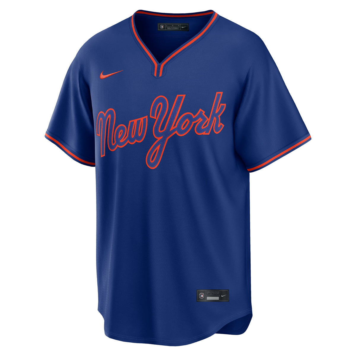Men's New York Mets Francisco Lindor Nike Royal Alternate Replica Jersey - 3
