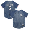 Preschool Washington Nationals CJ Abrams Nike Blue City Connect 2025 Limited Player Jersey