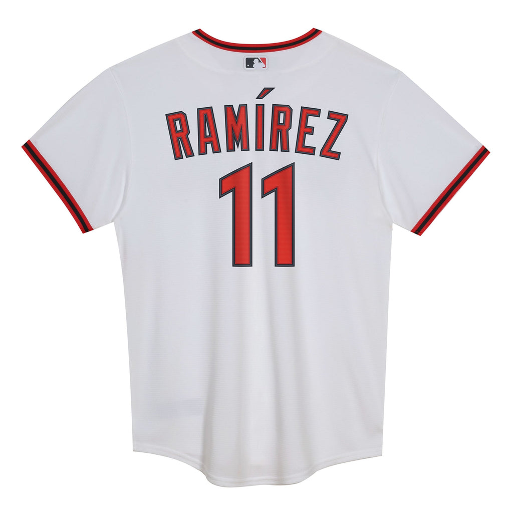 Preschool Cleveland Guardians José Ramírez Nike White Home Player Jersey - 4
