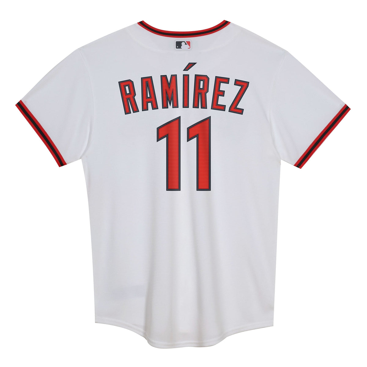 Preschool Cleveland Guardians José Ramírez Nike White Home Player Jersey - 4