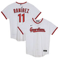 Preschool Cleveland Guardians José Ramírez Nike White Home Player Jersey