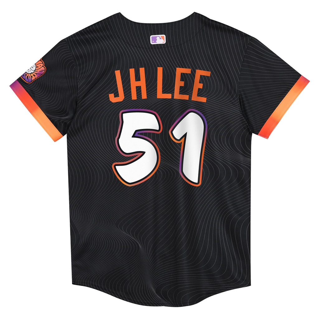 Preschool San Francisco Giants Jung Hoo Lee Nike Anthracite 2025 City Connect Limited Player Jersey - 4