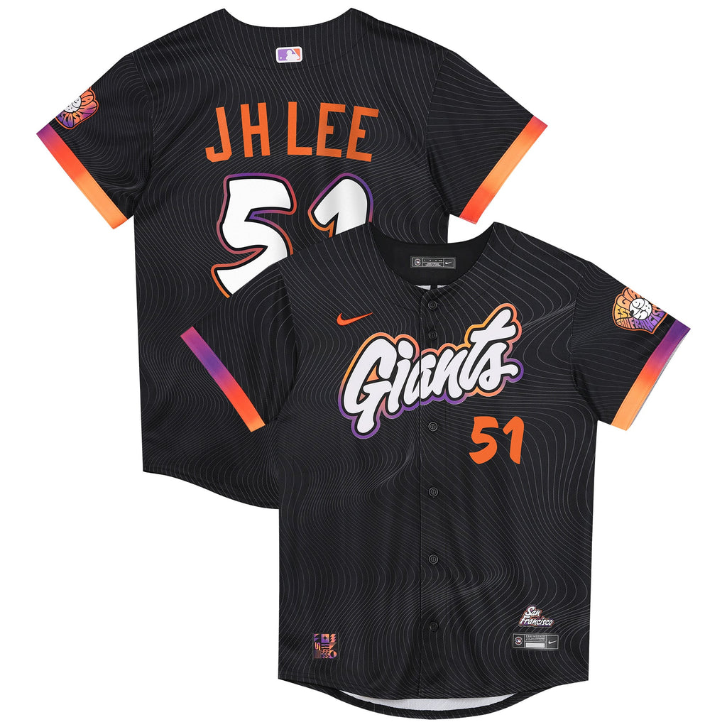 Preschool San Francisco Giants Jung Hoo Lee Nike Anthracite 2025 City Connect Limited Player Jersey