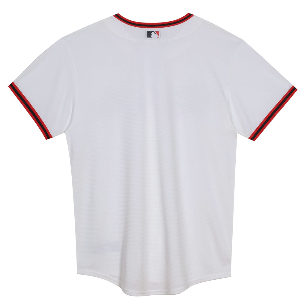 Toddler Cleveland Guardians Nike White Home Blank Replica Jersey - 4