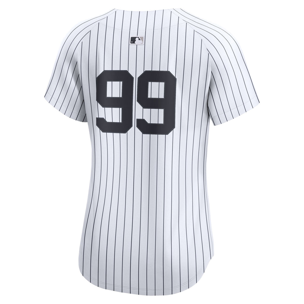 Women's New York Yankees Aaron Judge Nike White Home Limited Player Jersey - 4