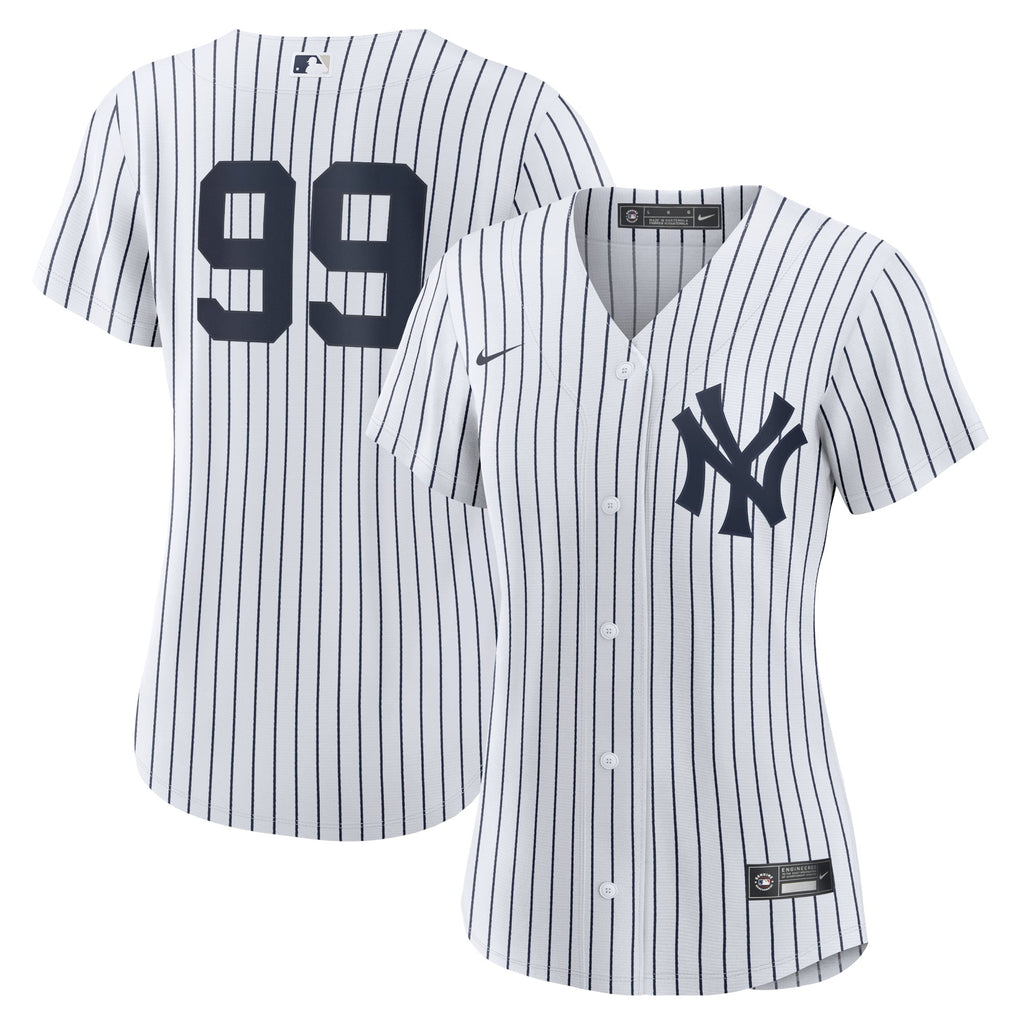 Women's New York Yankees Aaron Judge Nike White Home Replica Player Jersey - 2