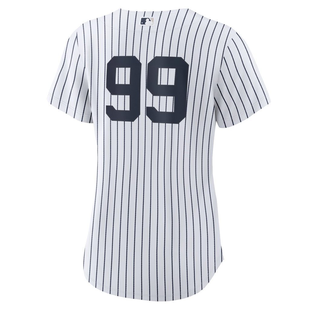 Women's New York Yankees Aaron Judge Nike White Home Replica Player Jersey - 4