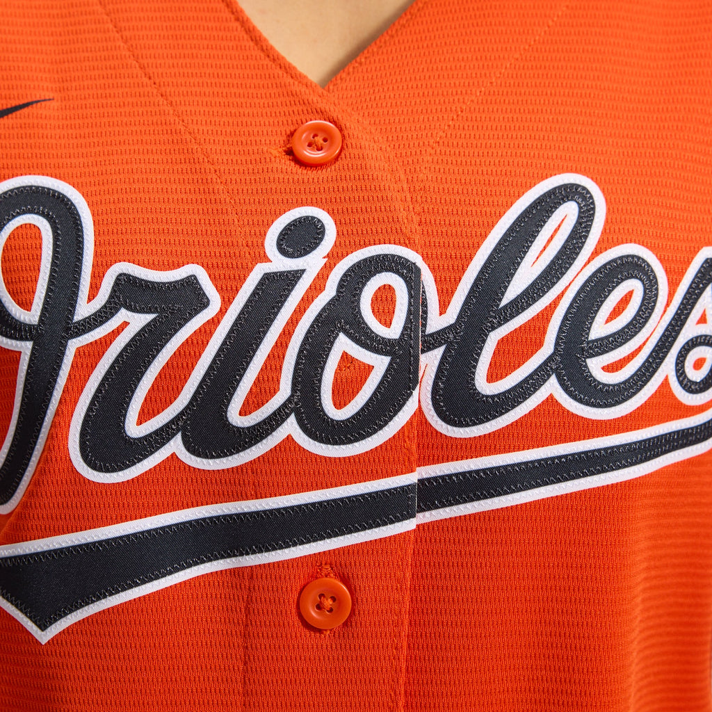 Women's Baltimore Orioles Adley Rutschman Nike Orange Alternate Replica Player Jersey - 12