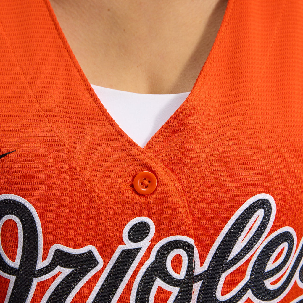 Women's Baltimore Orioles Adley Rutschman Nike Orange Alternate Replica Player Jersey - 14