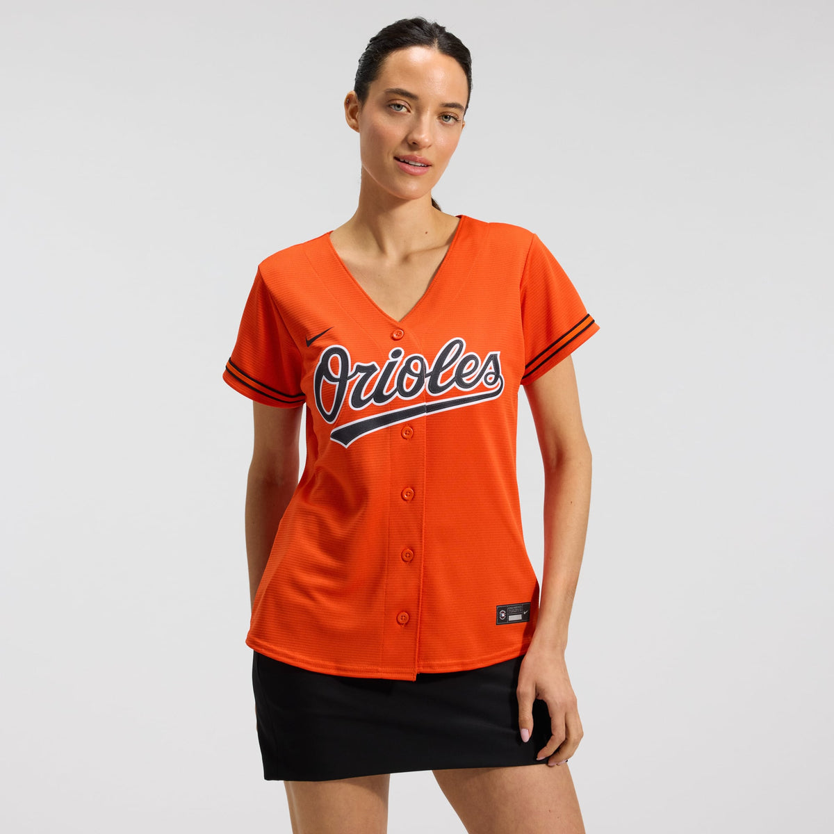 Women's Baltimore Orioles Adley Rutschman Nike Orange Alternate Replica Player Jersey - 3