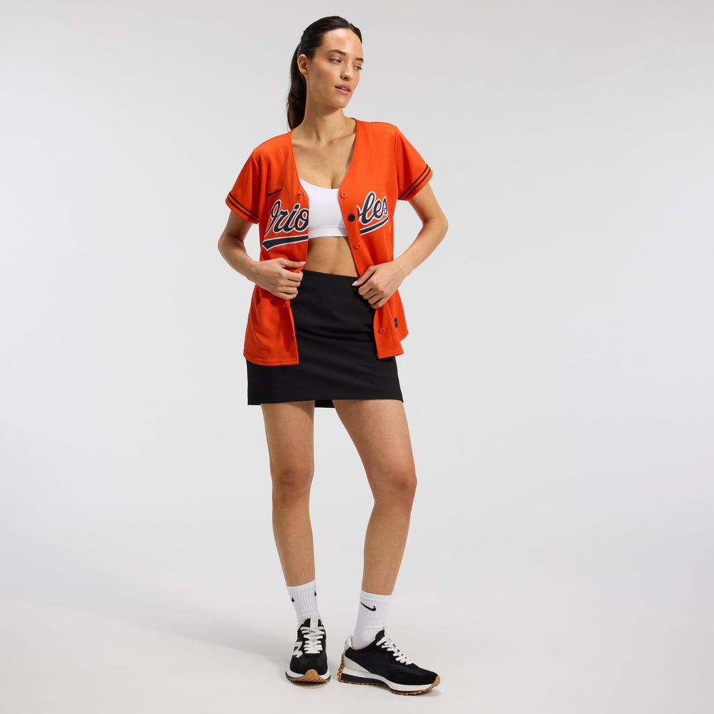 Women's Baltimore Orioles Adley Rutschman Nike Orange Alternate Replica Player Jersey - 5