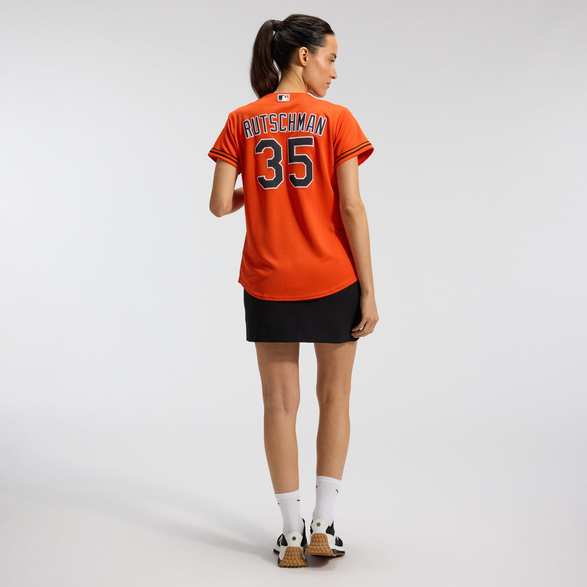 Women's Baltimore Orioles Adley Rutschman Nike Orange Alternate Replica Player Jersey - 6