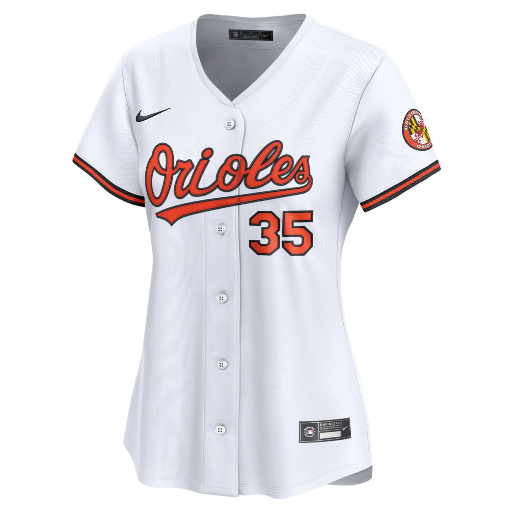 Women's Baltimore Orioles Adley Rutschman Nike White Home Limited Player Jersey - 3