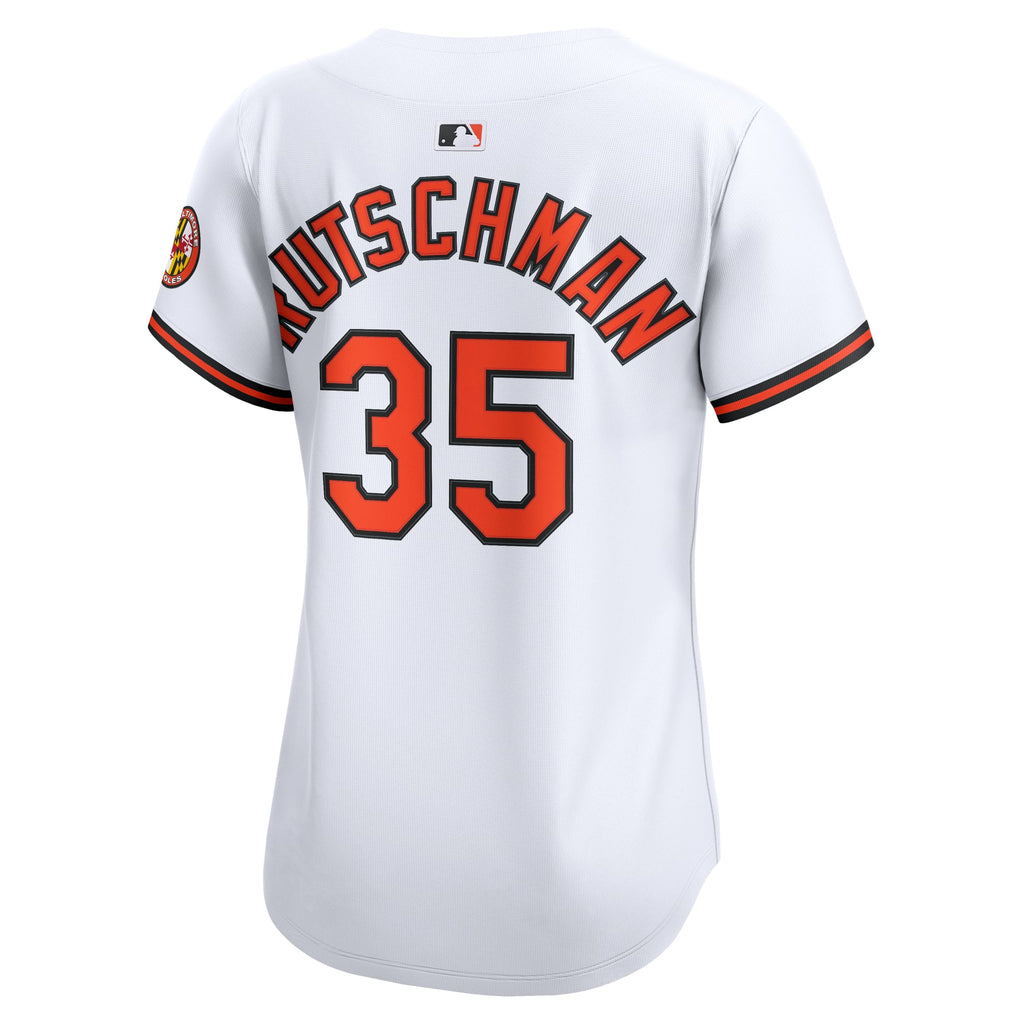 Women's Baltimore Orioles Adley Rutschman Nike White Home Limited Player Jersey - 4