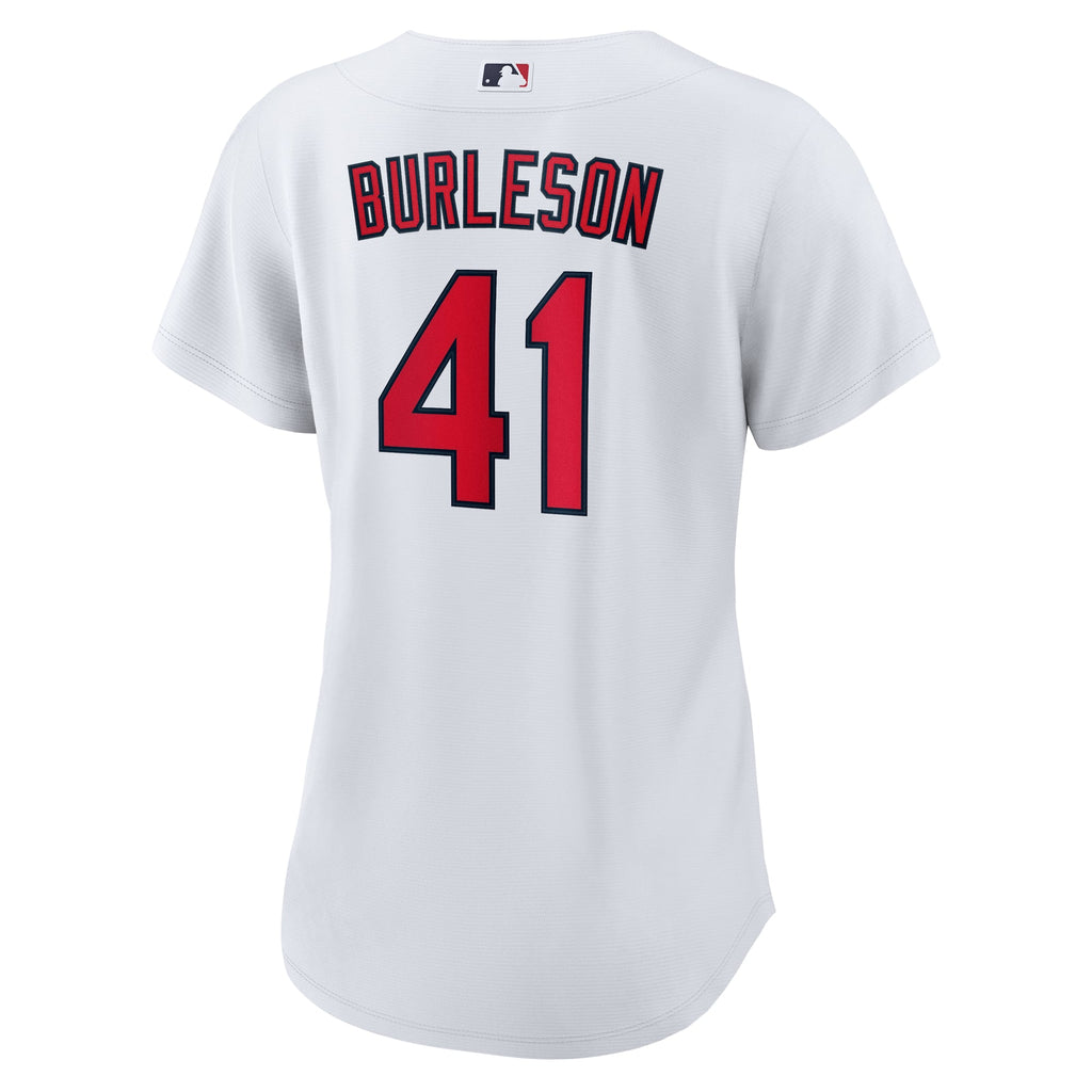 Women's St. Louis Cardinals Alec Burleson Nike White Home Replica Jersey - 4