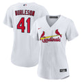 Women's St. Louis Cardinals Alec Burleson Nike White Home Replica Jersey