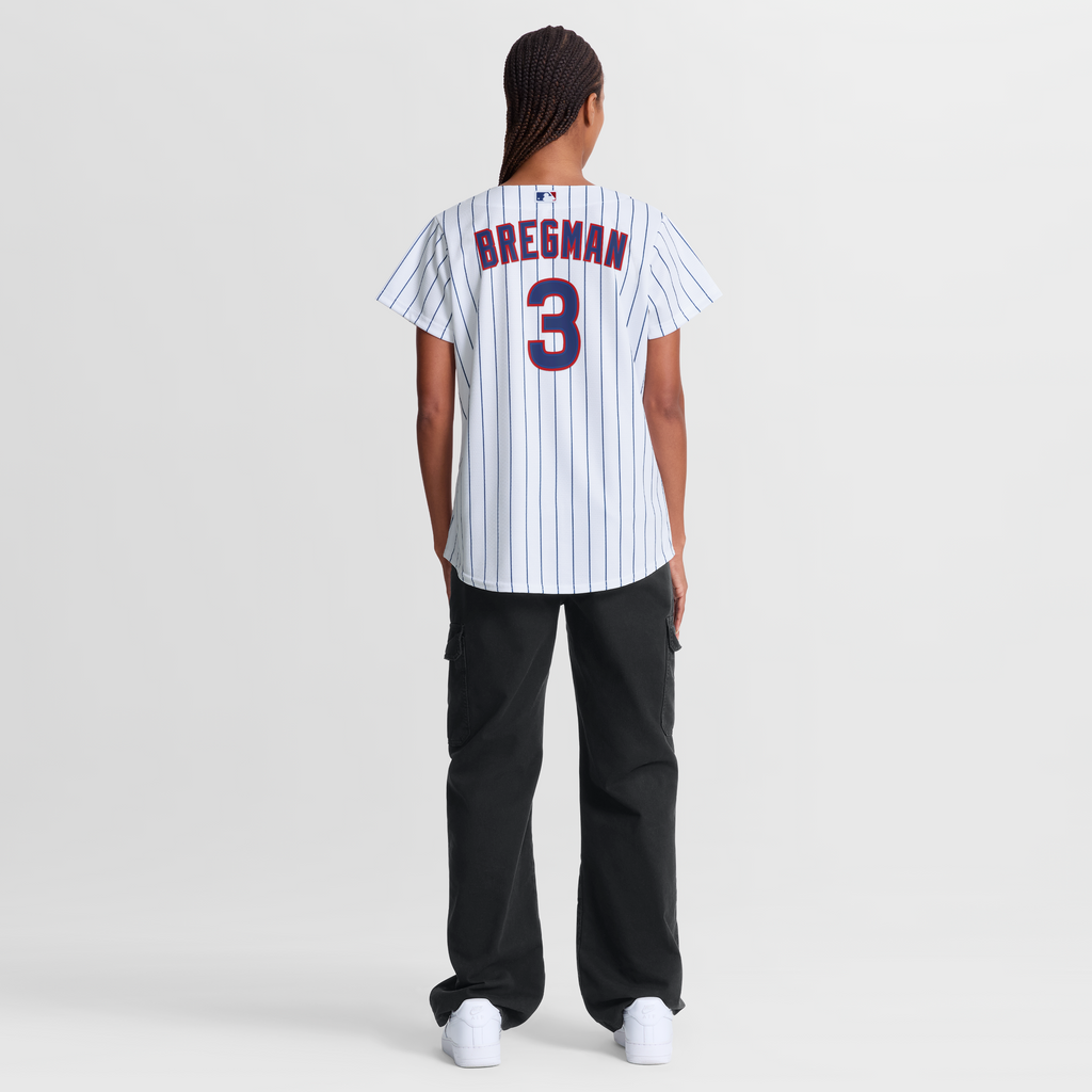 Women's Chicago Cubs Alex Bregman Nike White Home Replica Jersey - 6